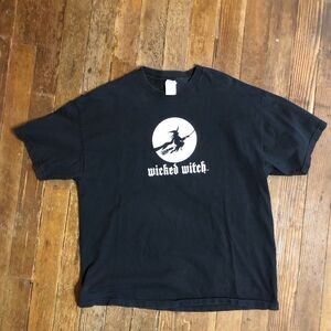 Vintage Wicked Witch T Black 2XL